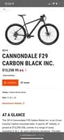 Cannondale F29 Carbon Black — thumbnail 7
