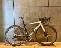 Giant TCR Adv Pro 0 Force Etap sz. Small c/w Cadex 42 Wheelset (with Power Mete — thumbnail 1